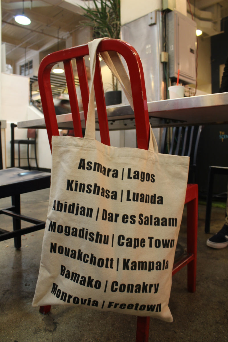 African City Canvas Bag